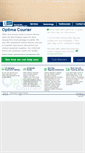 Mobile Screenshot of optimacourier.com